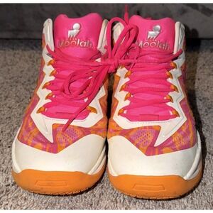 Moolah Neovolt Pro V2 Women's Basketball‎ Shoes, Size 8 Rainbow Sherbet Pink